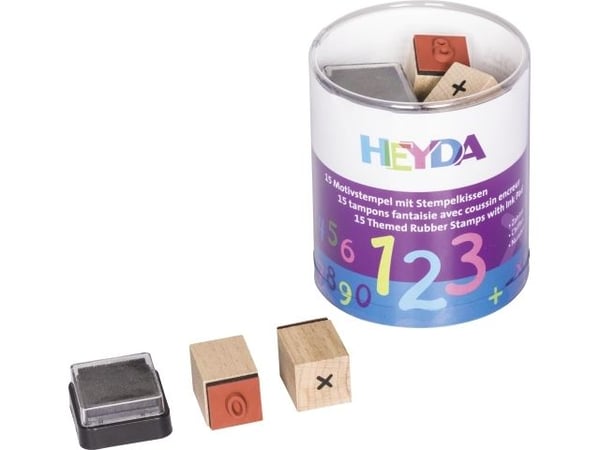 HEYDA 204888478, Frimerkesett for barn, Flerfarget
