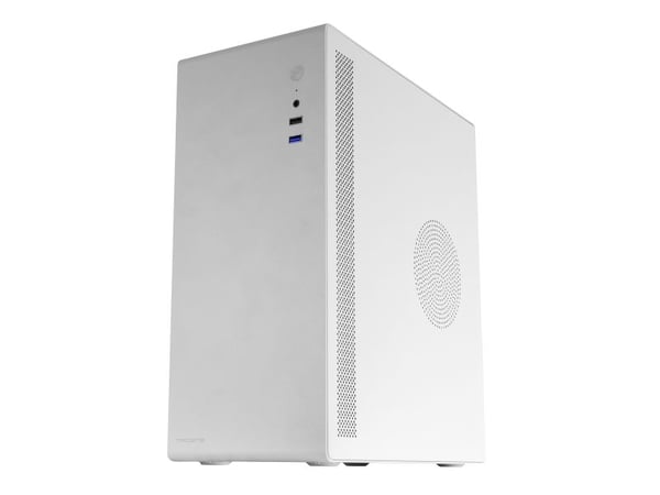 "Mars Gaming 2ORUMX500W Ultra Compact Mini Tower PC-kotelo, mATX / SFX 500W / Valkoinen"