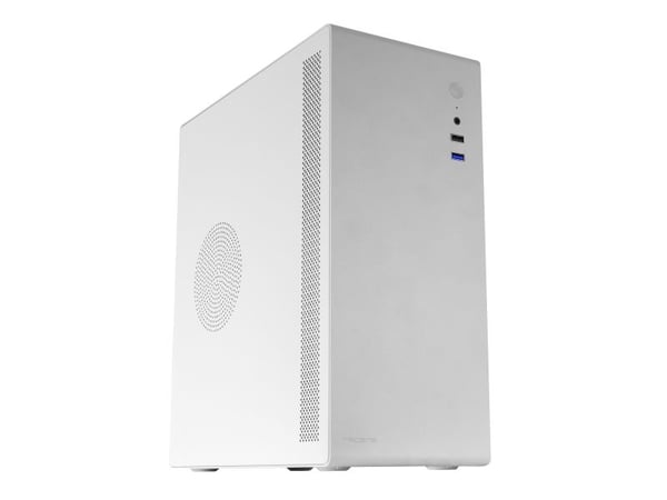 "Mars Gaming 2ORUMX500W Ultra Compact Mini Tower PC-kotelo, mATX / SFX 500W / Valkoinen"