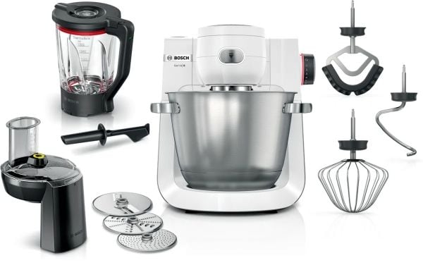 Bosch Serie 6 MUMS6EW22, 5,5 l, Hvit, Rotasjon, 3,5 kg, 3,5 kg, 1,1 m