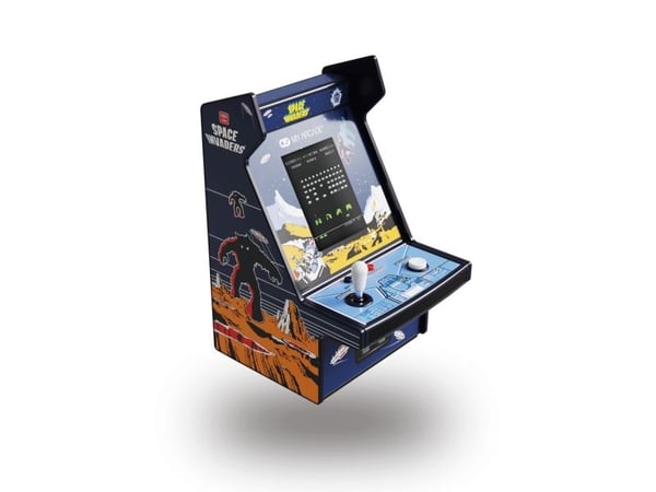 My Arcade Space Invaders Micro Player Pro, Multifärg, Home-knapp, 6,98 cm (2.75"), USB/Batteri, AA, Alkalisk