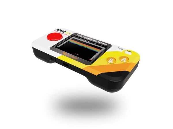 My Arcade Atari Pocket Player Pro, Flerfarget, D-pute, Valg-knapp, Startknapp, 6,98 cm (2.75"), 3,5 mm, USB/batteri, AA