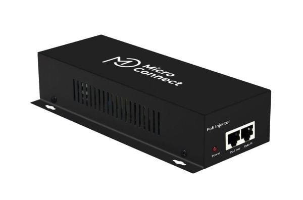 MicroConnect - Strömtillförsel (rackmonterbar/extern) - AC 100-240 V - 95 Watt - utgångskontakter: 1 - svart