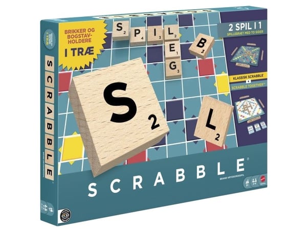 Scrabble Wood Edition (DK)