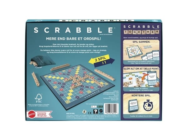 Scrabble Wood Edition (DK)