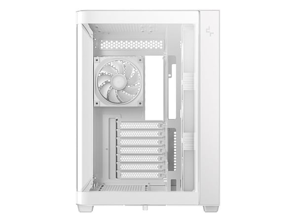 Deepcool CG530U 4F WH (white, curved glass display case)