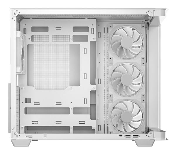 Deepcool CG530U 4F WH (white, curved glass display case)