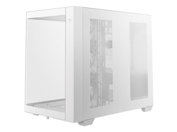 Deepcool CG530U 4F WH (white, curved glass display case)