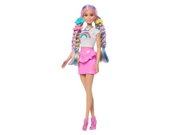Barbie Rainbow Sparkle Hair Play Doll