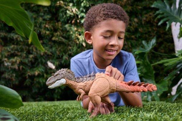 Jurassic World GIGANTIC THRASHERS Gorgosaurus, 4 år, Flerfarget, Plast