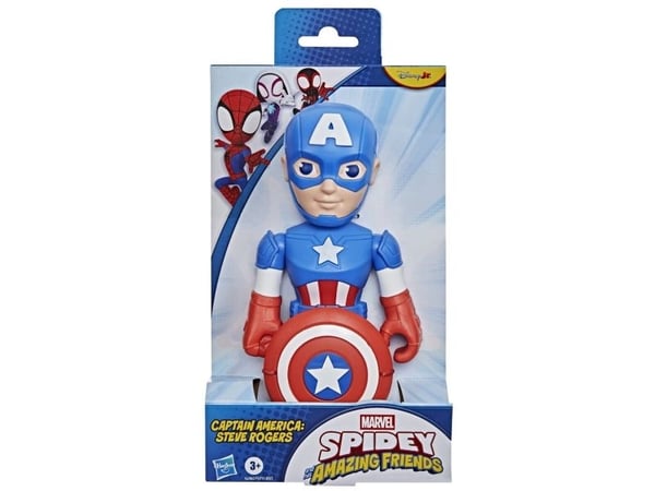 Spidey & Friends-figur 22,5 cm – Captain America