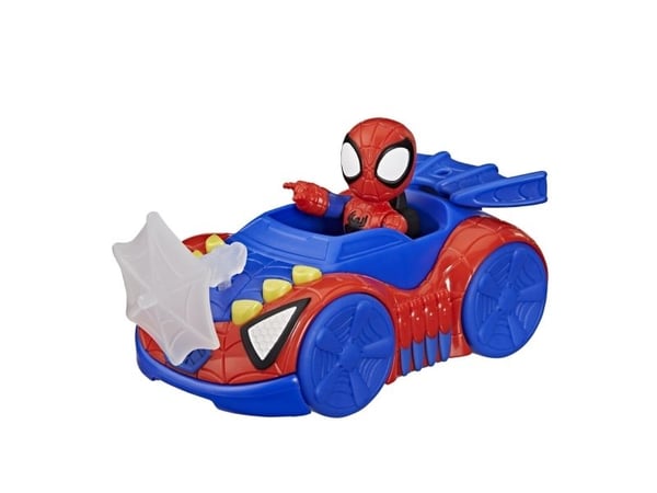 Spidey & Friends fordon & figur 7,6 cm - Spidey