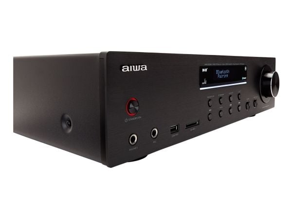 Aiwa AMR-200DAB/BK, 2.0 kanaler, 100 W, 0,1%, 80 dB, 200 W, 20 - 20000 Hz