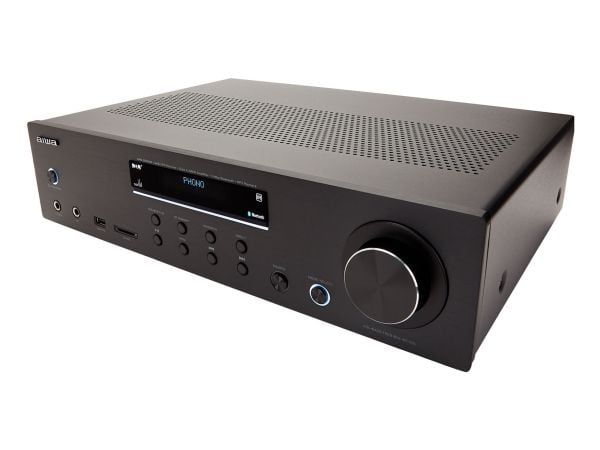 Aiwa AMR-200DAB/BK, 2.0 kanaler, 100 W, 0,1%, 80 dB, 200 W, 20 - 20000 Hz