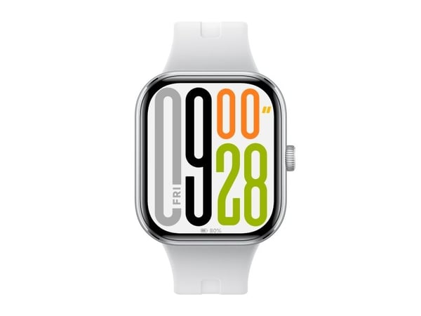 Xiaomi Redmi Watch 5 - Smart klocka med rem - TPU - handledsstorlek: 135-205 mm - display 2.07" - 164 MB - Bluetooth - 33.5 g  - silvergrå