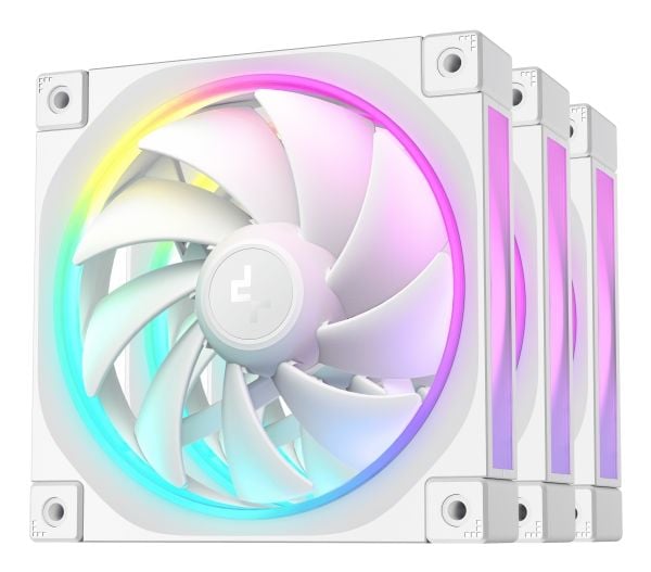 Deepcool FL12 WH - Fläktkit - 120 mm - vit