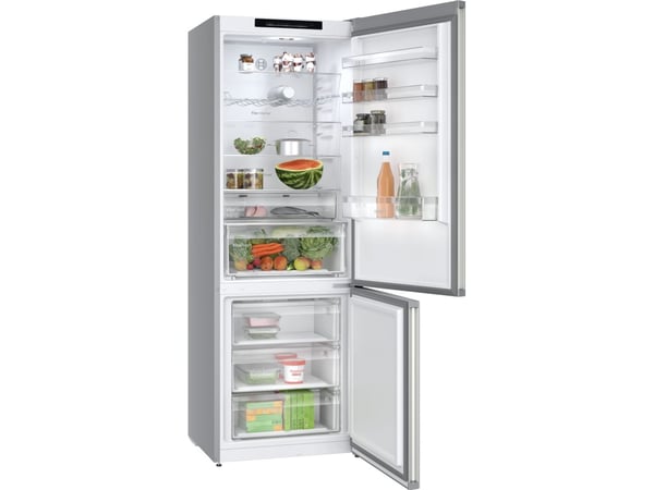 Bosch Serie 4 KGN492IAF, 440 l, SN-T, 11,5 kg/24t, A, Fresh zone compartment, Rustfritt stål