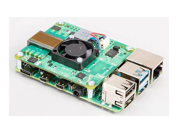 Raspberry Pi PoE+ HAT - Tilleggskort