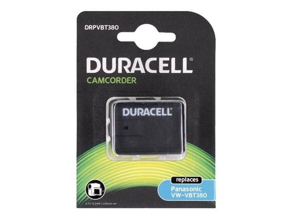 Duracell DRPVBT380 videokamerabatteri til  Panasonic VW-VBT380