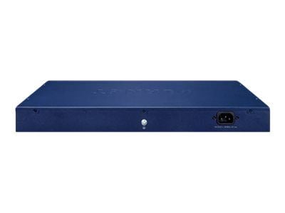 PLANET GSW-1820HP - Switch - 16 x 10/100/1000 (PoE+) + 2 x 1000Base-X SFP - rackmonterbar - PoE+ (240 W)