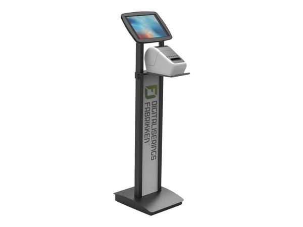 Compulocks skriverbrett for BrandMe-stativ - Monteringsutstyr (brett) - lav profil - for skriver - høyglanset aluminium - for Compulocks BrandMe VE...