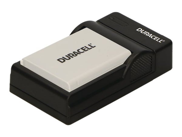 Duracell DRN5921, USB, Innendørs batterilader, Nikon EN-EL5, Svart, 5 V, 5 V