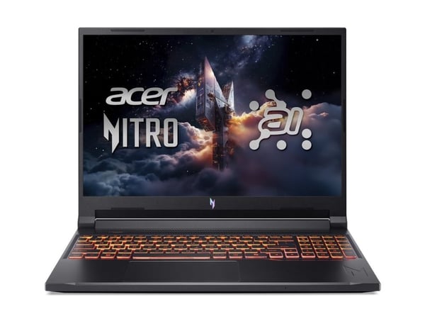 Acer Nitro V 16 AI ANV16-42 - AMD Ryzen 7 - 260 / inntil 5.1 GHz - Win 11 Home - GeForce RTX 5060 - 16 GB RAM - 1.024 TB SSD NVMe - 16" IPS 2560 x ...
