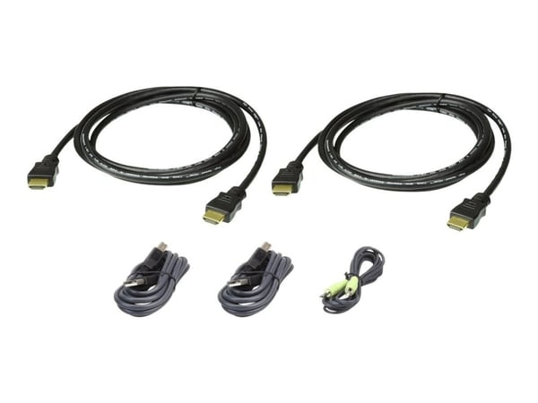 ATEN - Tastatur / video / musekabelsett (KVM) - TAA-samsvar - for ATEN CS1142H4C, CS1144H4C
