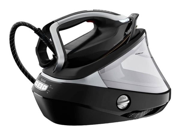 Tefal Pro Express Vision GV9821E0 - Dampstrykejern med automatisk slukking - såleplate: Durilium AirGlide Autoclean - 3000 W - svart