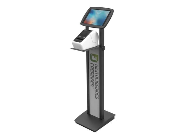 Compulocks skriverbrett for BrandMe-stativ - Monteringsutstyr (brett) - lav profil - for skriver - høyglanset aluminium - for Compulocks BrandMe VE...