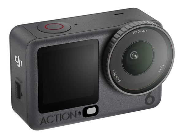 DJI Osmo Action 6 - Adventure Combo - actionkamera - 4K / 120 fps - flash 50 GB - Wi-Fi, Bluetooth - under vannet inntil 20 m - svart
