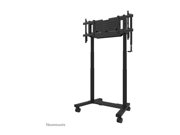 Neomounts - Monteringssats (VESA-förlängningskit) - för platt panel - stål - svart - displayvagn