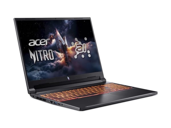 Acer Nitro V 16 AI ANV16-42 - AMD Ryzen 7 - 260 / inntil 5.1 GHz - Win 11 Home - GeForce RTX 5060 - 16 GB RAM - 1.024 TB SSD NVMe - 16" IPS 2560 x ...