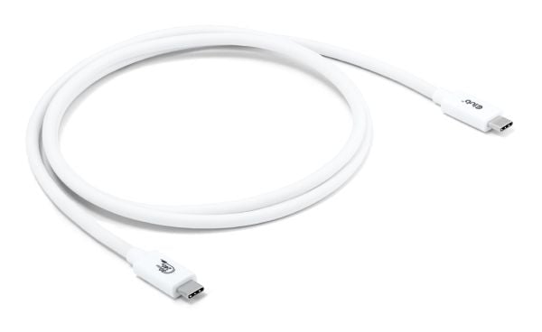 CLUB3D CAC-1572, 1,2 m, USB C, USB C, USB4 Gen 2x2, 80 Gbit/s, Valkoinen