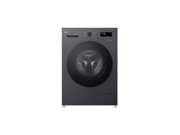 LG vaskemaskin F4X1009NMB, A, frontlasting, kapasitet 9 kg, dybde 55 cm, 1400 RPM, sort