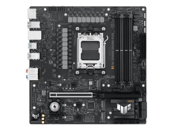 ASUS TUF GAMING B850M-PLUS - Hovedkort - micro ATX - Socket AM5 - AMD B850 Chipset - USB-C 3.2 Gen 2x2, USB-C 3.2 Gen2, USB 3.2 Gen 2, USB 3.2 Gen ...