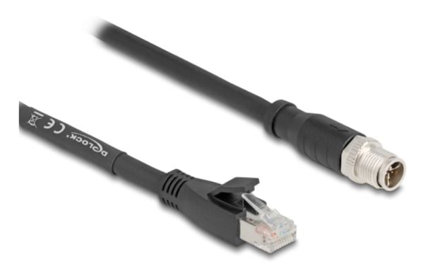 DeLOCK 80585, 5 m, Cat5e, S/FTP (S-STP), M12, RJ-45, Lajittelu