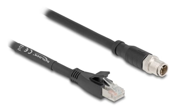 DeLOCK 80586, 10 m, Cat5e, S/FTP (S-STP), M12, RJ-45, Lajittelu