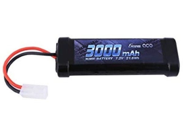 Gens ace B-3000-7,2V-NIMH-TAMIYA, Batteri, Sorter
