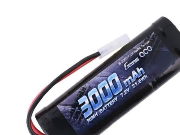 Gens ace B-3000-7,2V-NIMH-TAMIYA, Batteri, Sorter
