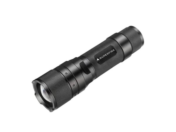 Superfire F3-L2 - Taskulamppu - LED - 5-tila - 10 W - taskulamppu