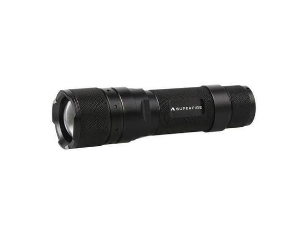 Superfire F3-L2 - Taskulamppu - LED - 5-tila - 10 W - taskulamppu