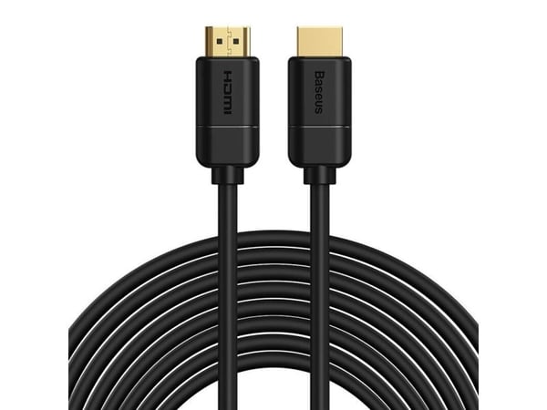 HDMI-til-HDMI-kabel 8 m (HDMI 2.0) svart, BASEUS