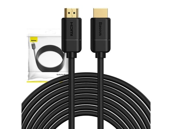 HDMI 2.0 Baseus -kaapeli, 4K 30Hz, 3D, HDR, 18Gbps, 8m (musta)