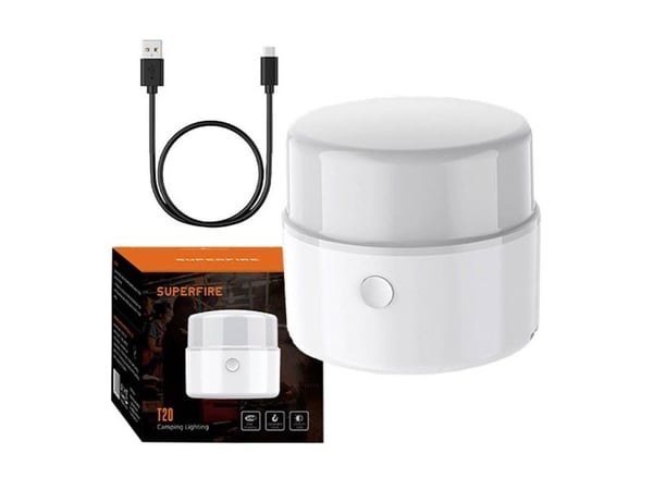 Campinglampe Superfire T20, 180lm, USB