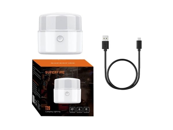 Campinglampe Superfire T20, 180lm, USB