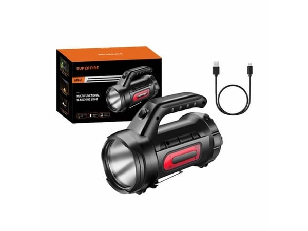 Superfire M9-E - Lommelygte - LED - 5-modus - 10 W