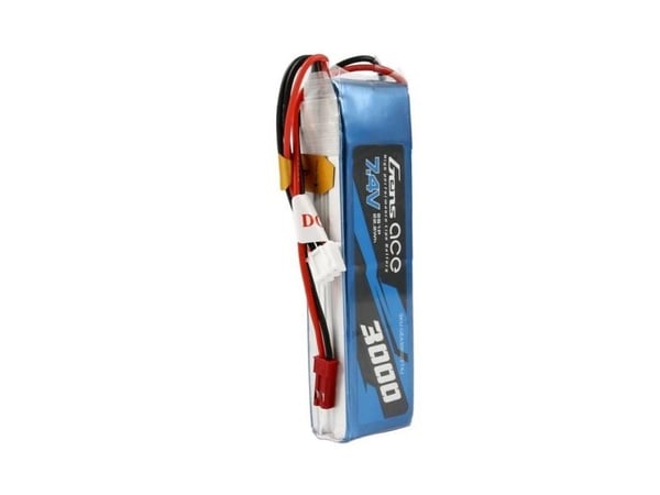 Gens Ace 3000mAh 7,4V 1C 2S1P LiPo-batteri