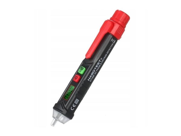 Habotest HT100P, 12 - 1000 V, Sort, Rød, 32 g