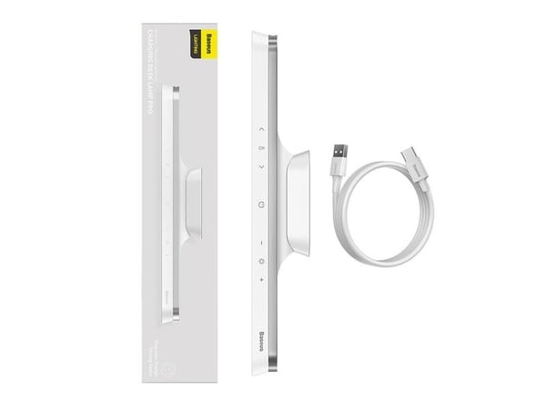 Baseus Magnetic Stepless Pro, kosketusnäytöllä (valkoinen)